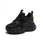 Кроссовки CHOVO Chunky Sneakers Women's Low-top, черный - фото