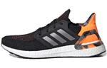 Кроссовки adidas Ultra Boost 20 Black Signal Orange - фото