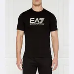 Футболка стандартного кроя Ea7, черный - фото