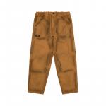 By *A Bathing APE Moonface logo Washed Jeans Aape, коричневый - фото