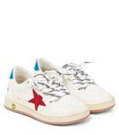 Кроссовки ball star Golden Goose Kids, белый - фото