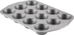 Форма для кексов Circulon на 12 маффинов, серый - фото