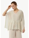 Блузка 8013_светло-бежевая comma - фото 2