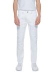 Брюки мужские Jeckerson хлопковые, белый - фото