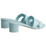 HERMES Oasis Slide Slippers 5cm Women's Dusty Blue - фото 5