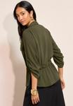 Блуза Friends Like These Button-down blouse, Green - фото 2