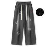 Джинсы унисекс dnnnnx, Светло-синий - фото 15