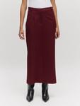 Макси юбка EDITED Kyrene, Burgundy - фото 2