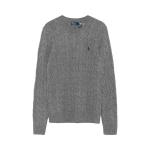 Свитер Polo Ralph Lauren Long Sleeve Collared Pullover Sweater, Battalion Grey Heather - фото 2