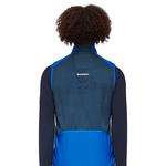 Жилет мужской Egger Blue - Dark Night Black Color-blocking Mammut - фото 2
