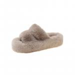 Шлепанцы женские коричневый Shit - фото