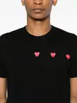 Футболка с принтом Comme Des Garçons Play, черный - фото 5