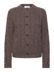Вязаный кардиган rosemunde, Mottled Brown - фото