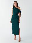 Платье BWLDR BEVERLY MIDI DRESS, зеленый - фото