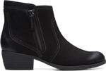 Женские ботильоны Clarks Charlten Ave, Black Nubuck - фото 2