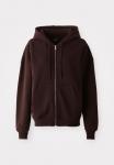 Толстовка Gina Tricot Zip-up sweatshirt, Mole/Brown - фото 5