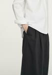Блуза Massimo Dutti Button-down blouse, White - фото 4