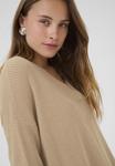 Джемпер Culture CUOLIVIA V-NECK PULLOVER, Beige - фото 4