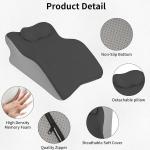 Generic Подушка The Spark от Vitaxe, эргономичная пенная модель для пар Bleck - фото 4