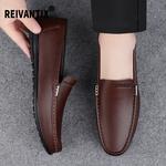 Коричневые лоферы Reivantix мужские - фото 5