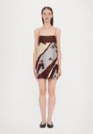 Платье Faithfull the brand PHYLIS MINI DRESS, Mandraki/Multi-Coloured - фото