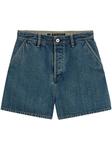 Jil Sander джинсовые шорты с завышенной талией, синий - фото