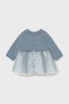 Детское платье Mayoral Newborn, синий - фото 3