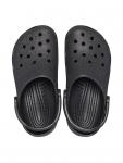 Классические блестящие сабо Crocs, black glitter - фото 3