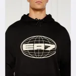 Толстовка обычного кроя Ea7, черный - фото 3