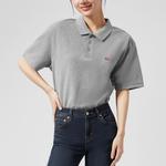 Рубашка поло унисекс серая Levi’S, серый - фото 3