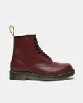 Ботинки унисекс Dr Martens -1460 Зеленый гладкий, красный - фото