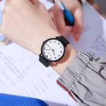 Disney Часы Quartz Movement Silicone Strap Watch Women's Watch White Dial, White Dial Green Bezel White Rubber Strap - фото 7