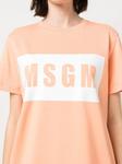 MSGM футболка с логотипом, оранжевый - фото 5