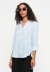 Блуза TOM TAILOR Button-down blouse, Blue /Blue - фото 4