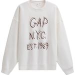 Унисекс свитшот GAP, белый - фото