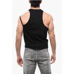 Кружевная майка с логотипом ICON Dsquared2, Black - фото 2