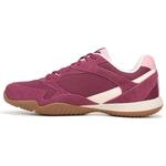 Кроссовки на шнуровке Candor Ryka, berry red suede/mesh - фото 4