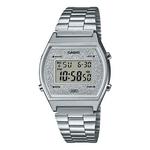 Часы CASIO Quartz Waterproof Mens Silver Digital, цвет silver - фото