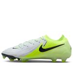 Кроссовки phantom gx 2 elite fg 'mad voltage pack volt black' Nike, серебряный - фото