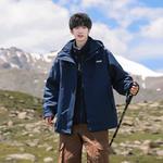 Трехслойная ветровка Unisex Jeep, Бордовая - фото 11