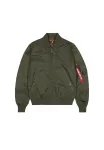 Куртка-Бомбер Alpha Industries, Dark Green - фото 4