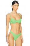 Бюстгальтер на косточках Seafolly, summer green - фото 2