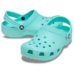 Детские классические сандалии-сабо Crocs, синий - фото 3