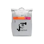 Рюкзак из ткани Обычный Унисекс Светло-серебристый серый Nike, Граффити с буквами - фото 8