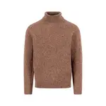 Свитер Fynch Hatton 1510345 high neck, коричневый - фото