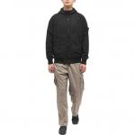 Куртка мужская Stone Island с резиновыми вставками, черный - фото 2