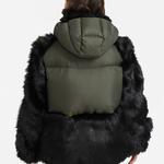 Парка Nike x Sacai X, темно-зеленый - фото 2