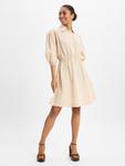 Платье-рубашка BOSS Dellant, бежевый - фото