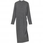 MICHAEL KORS Женское платье с длинными рукавами темно-серого цвета - фото 4