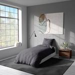 Постельное белье One-Home 135x200 anthrazit, 135x5x200 см, антрацитовый - фото 3